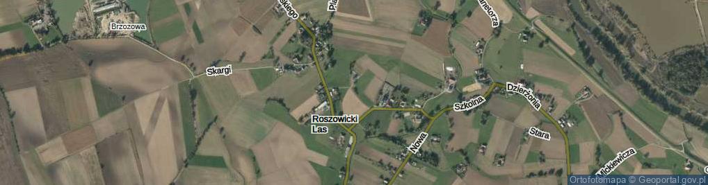 Zdjęcie satelitarne Gagarina ul.